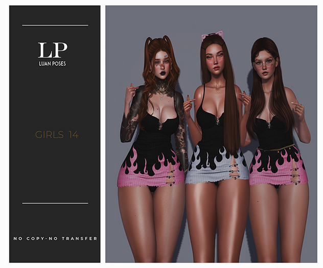 Luan Poses Girls 14