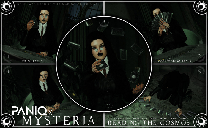 Mysteria x PANIQ - Reading the Cosmos Solo Poses {add}