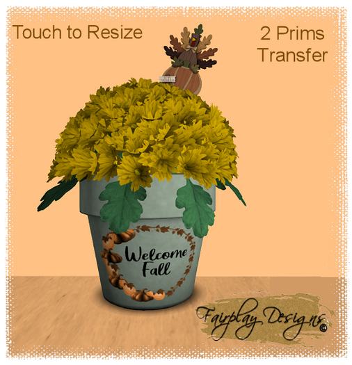 ~ Welcome Fall Chrysanthemum's~ Gift