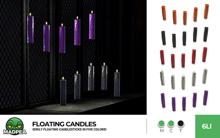MadPea Floating Candles