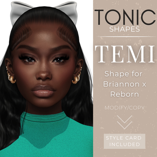 TONIC - Temi Shape For Lelutka Briannon 4.0 x Reborn