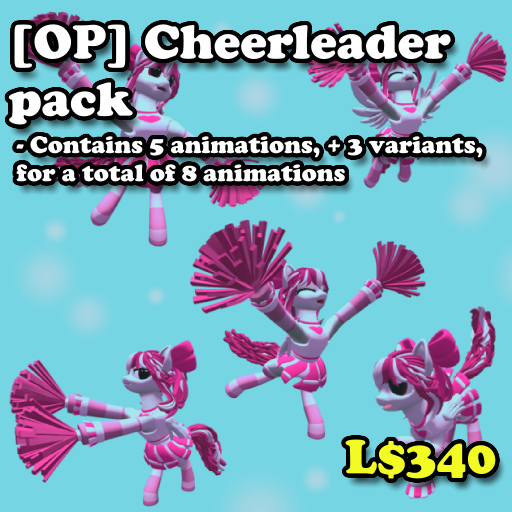 [OP] Cheerleader pack