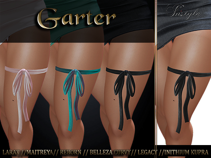 Sale !! InStyle Garters Rima Black