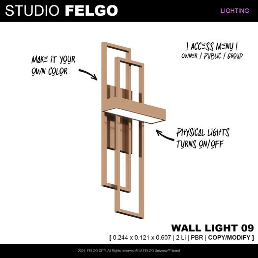 Studio FELGO // Wall light 09