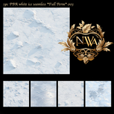 5pc PBR white ice texture seamless *Full Perm* 003