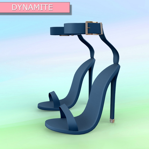 Navy Juliena Heels Legacy