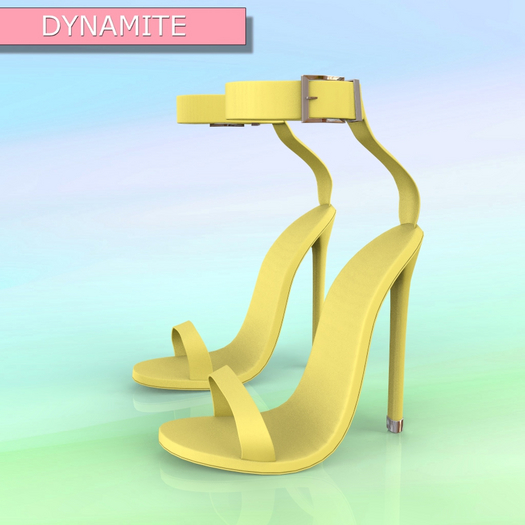 Yellow Juliena Heels Legacy