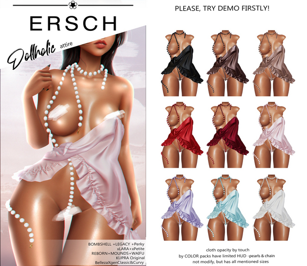 ERSCH - Dollholic attire -fatpack-