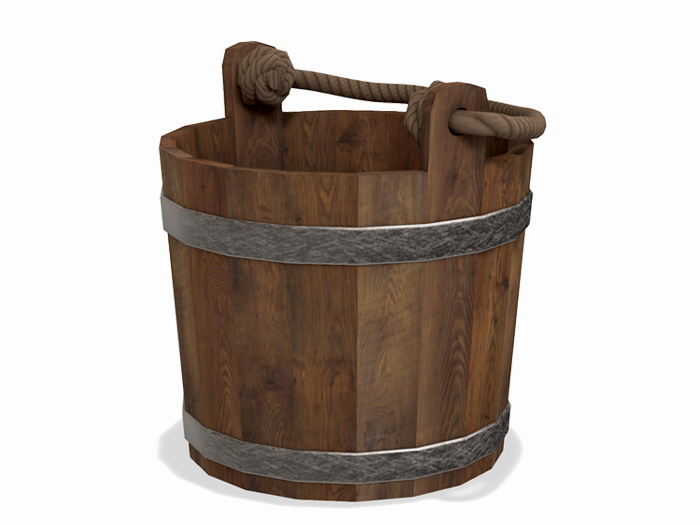 [ zerkalo ] Rustic Bathroom - Bucket