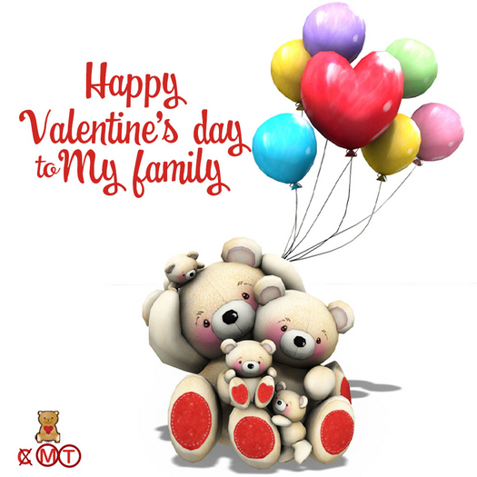 Valentine's day to my family