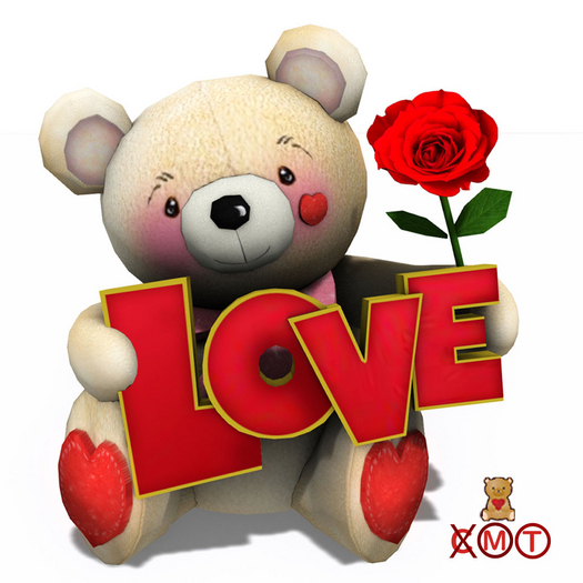 Valentine Bear LOVE