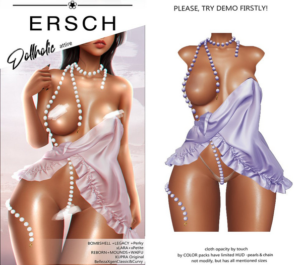 ERSCH - Dollholic attire -lilac-