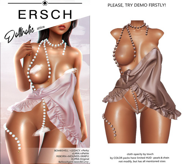 ERSCH - Dollholic attire -beige-