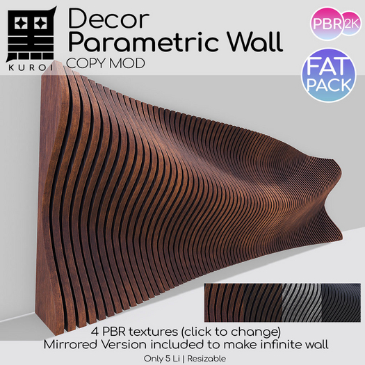 Kuroi - Parametric Wall