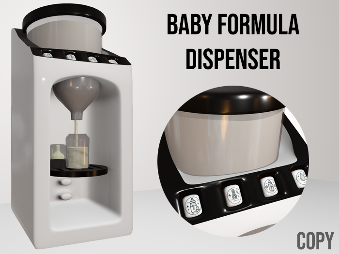 {Beloved} Baby Formula Dispenser
