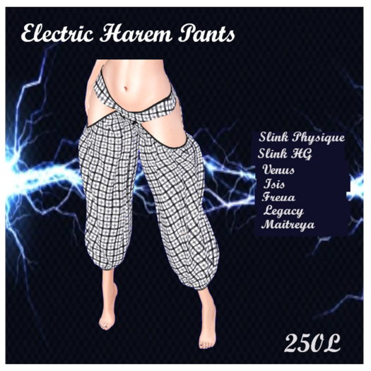 eLECTRIC pants PLAID