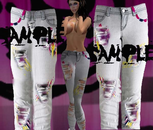 HB-ART- Painted Ripped Jeans TGA File Full Perm.