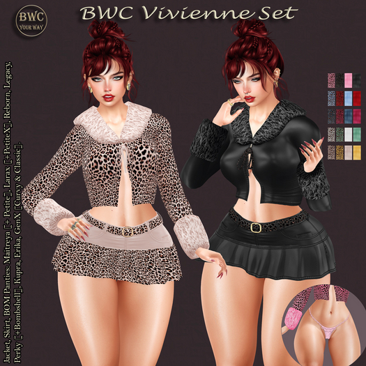 BWC Vivienne set  - 50% Off! Black Friday Starts