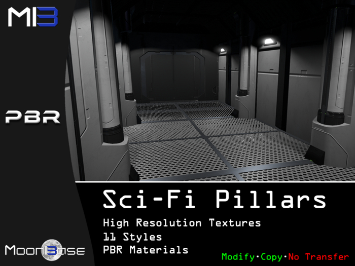 [MB3] Sci-Fi Pillars (PBR)