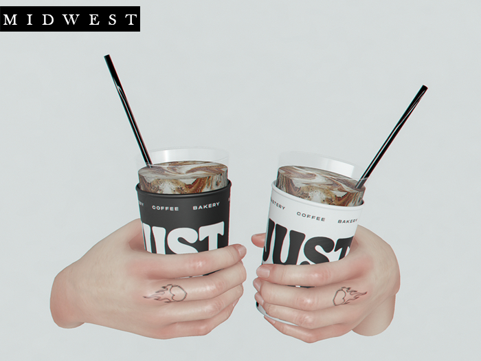 Midwest . Just Prim . Iced Coffee Holdable