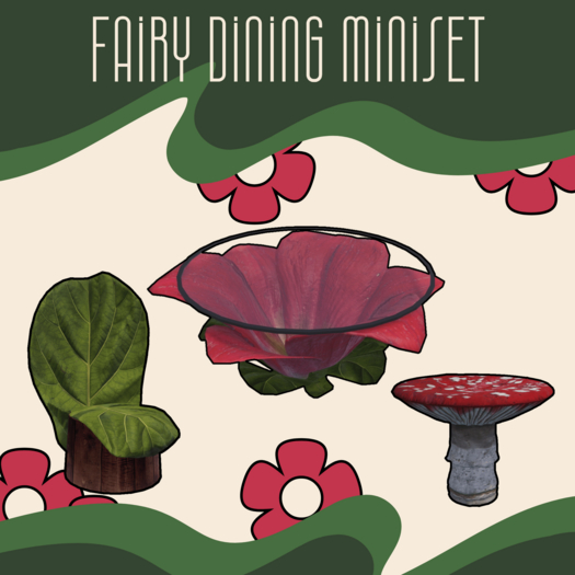 :: OOZ :: FAIRY DINING MINISET