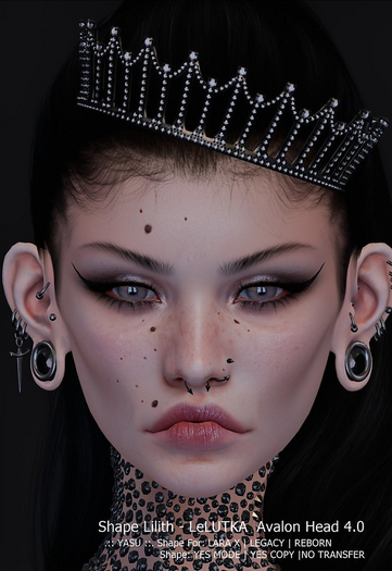 Shape  Lilith - LeLUTKA  Avalon Head  4.0