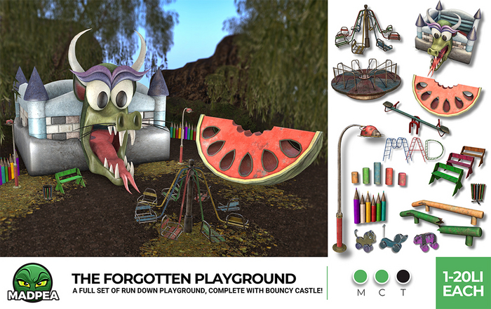 MadPea The Forgotten Playground Set