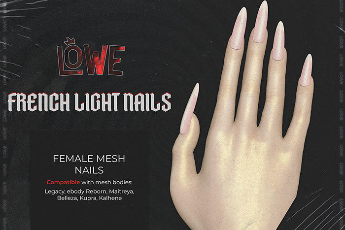 ! Lowe - French Light Nails