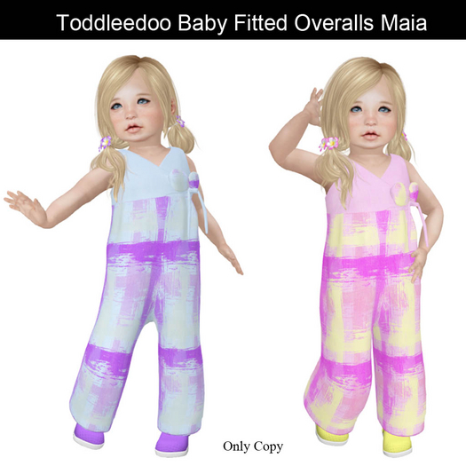 Toddleedoo Baby Fitted Overalls Maia