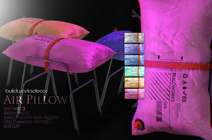 buildworksdecor ~ Air Pillow Orginal / Boxed