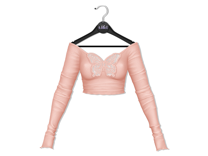 Loki - Holly Butterfly Top - Cream