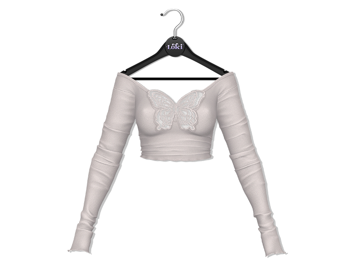 Loki - Holly Butterfly Top - Grey