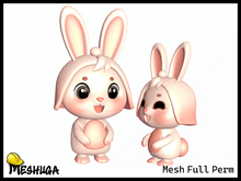 Meshuga Puff the Bunny Toon FULL PERM MESH