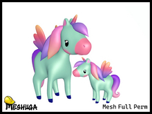 Meshuga Cute Unicorn Toy FULL PERM MESH