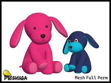 Meshuga Cute Puppy Plush Toy FULL PERM MESH