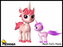 Meshuga Bliss The Unicorn Toon FULL PERM MESH