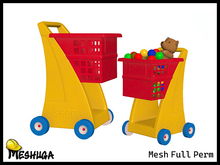 Meshuga Kid Toys - Shopping Cart w/ Teddy FULL PERM MESH