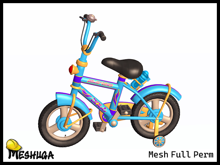 Meshuga Kids - Boys Bike FULL PERM MESH