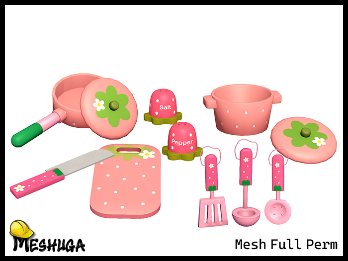 Meshuga Kids - Cooking Set Toy FULL PERM MESH