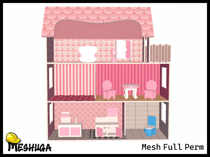 Meshuga Kids Toy - Dollhouse  FULL PERM MESH 