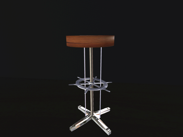 FULLY ANIMATED STOOL INDUSTRIAL With Menu