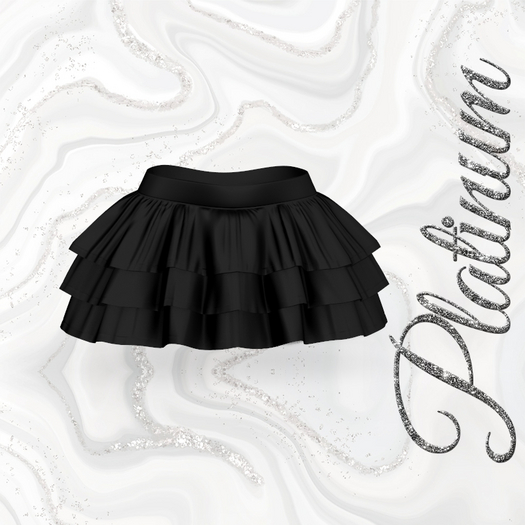 Black Tier Skirt Legacy