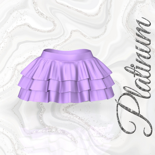Lilac Tier Skirt Legacy