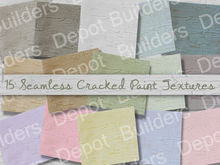 FULL PERM 15 Seamless Cracked Paint Textures