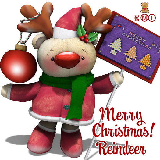 Merry Christmas Reindeer