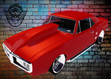 68 FIREBIRD MOD RED CAR