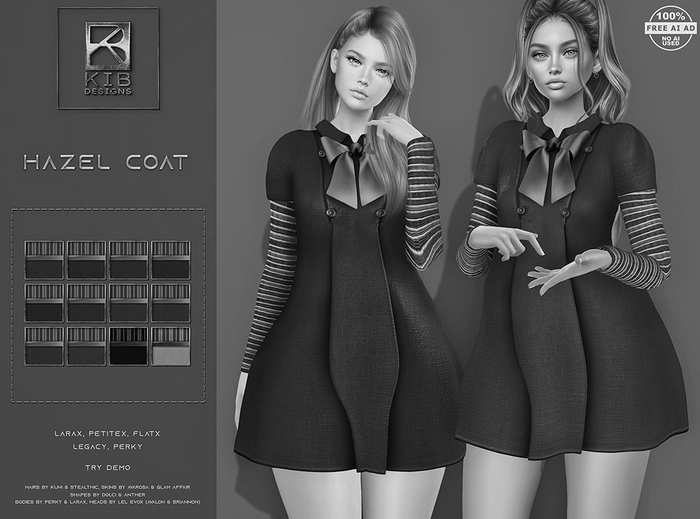 KiB Designs - Hazel Coat DEMO
