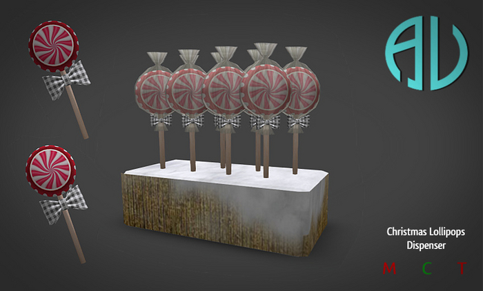 AV - Christmas Lollipop Dispenser