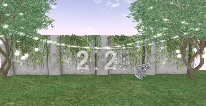 2025 - Garden Pice Happy New Year