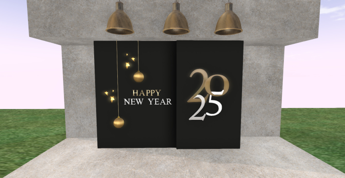 2025 - Happy new year 2025 - Backdrop